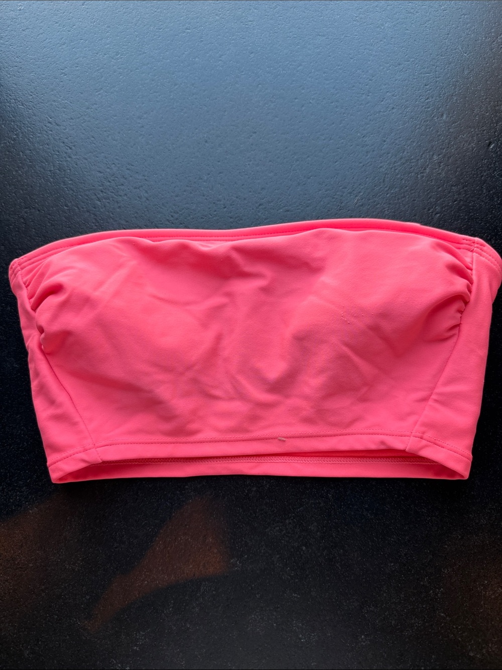 Strapless Bikini Top in Bright Coral Pink from Xhilaration